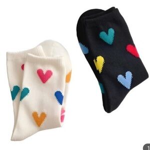 Black Heart Socks